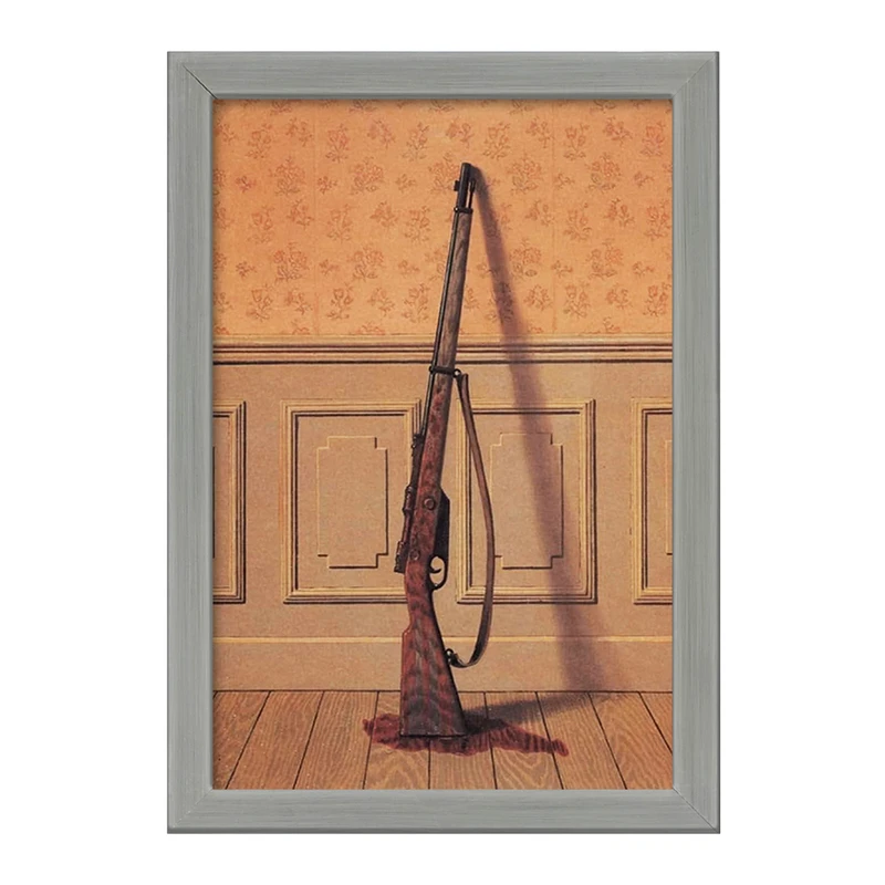 تابلو خندالو طرح نقاشی بازمانده اثر رنه ماگریت کد F12444