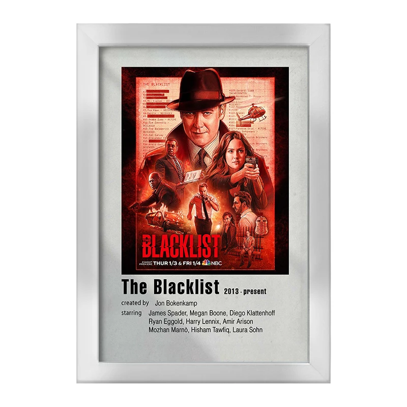 تابلو خندالو طرح فهرست سیاه (The Blacklist) کد F11286