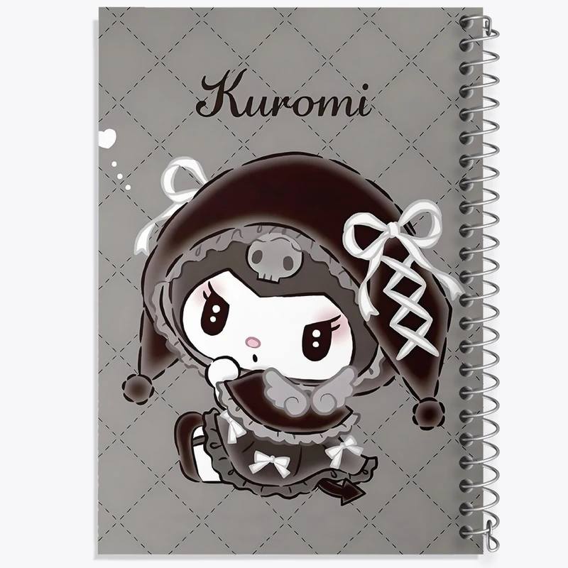 دفتر مشق 100 برگ خندالو طرح کرومی (Kuromi) کد N8969