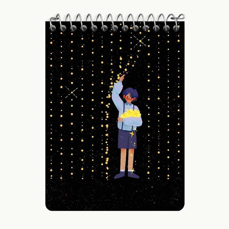 دفتر یادداشت 50 برگ خندالو طرح دخترانه کد N3070