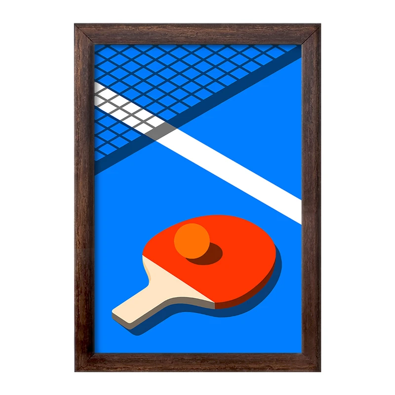 تابلو خندالو طرح پینگ پنگ (ping pong) کد F12002