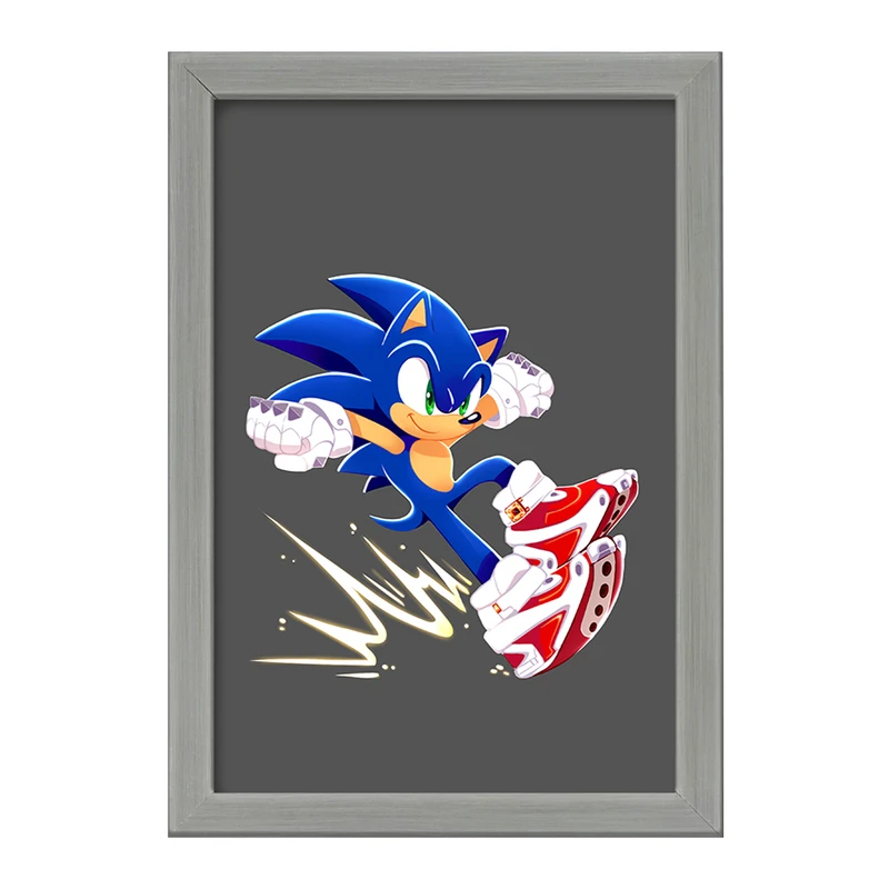 تابلو خندالو طرح سونیک (Sonic) کد F2205
