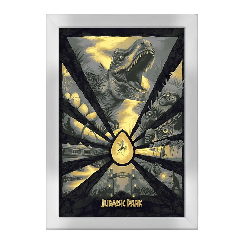 تابلو خندالو طرح ژوراسیک (Jurassic Park) کد F13787