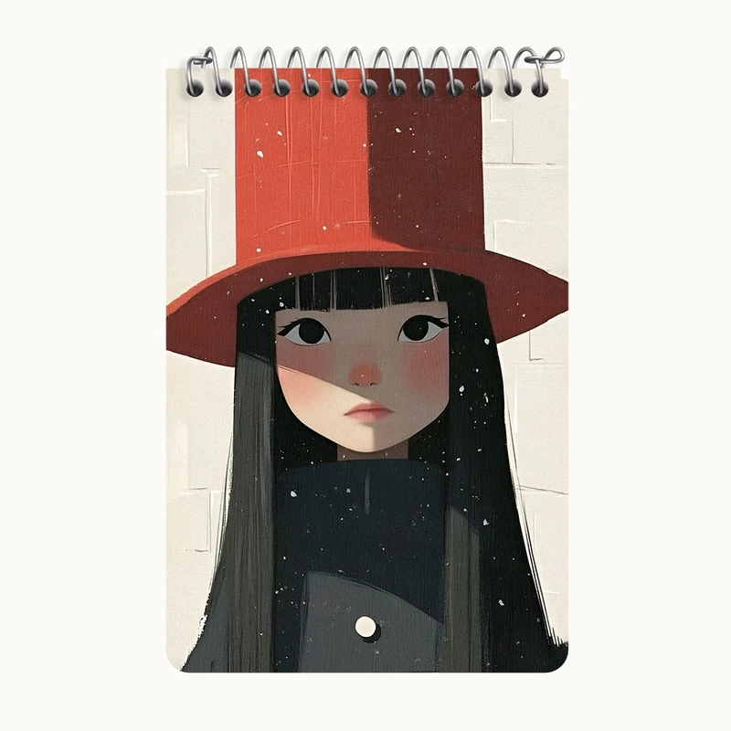 دفتر یادداشت 50 برگ خندالو طرح دخترانه کد F12611