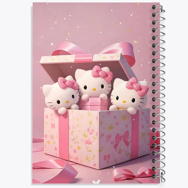 دفتر مشق 50 برگ خندالو طرح هلو کیتی کد F9880