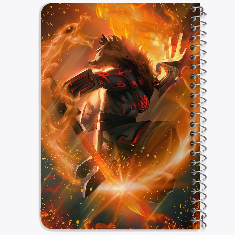 دفتر یادداشت 50 برگ خندالو طرح بازی دوتا (Dota 2) کد 31436