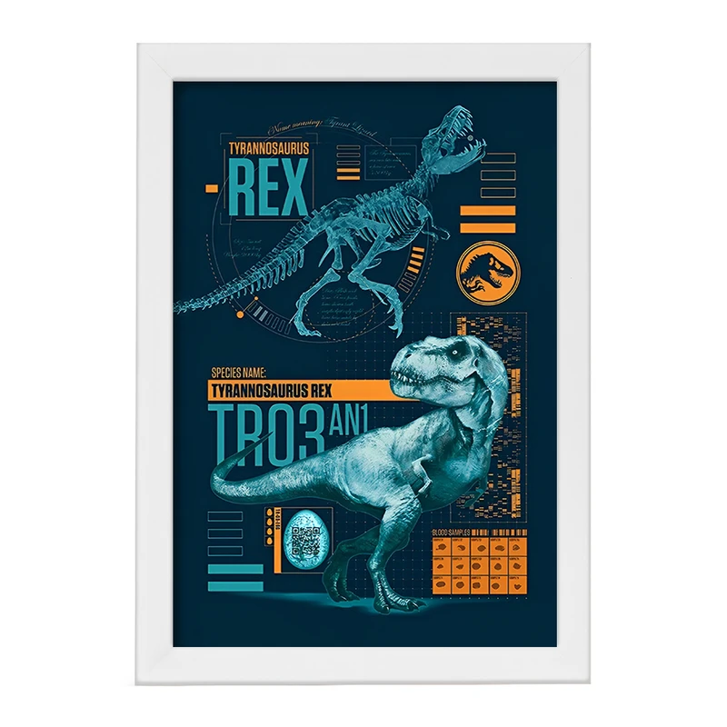 تابلو خندالو طرح رکس دایناسور کد F13765