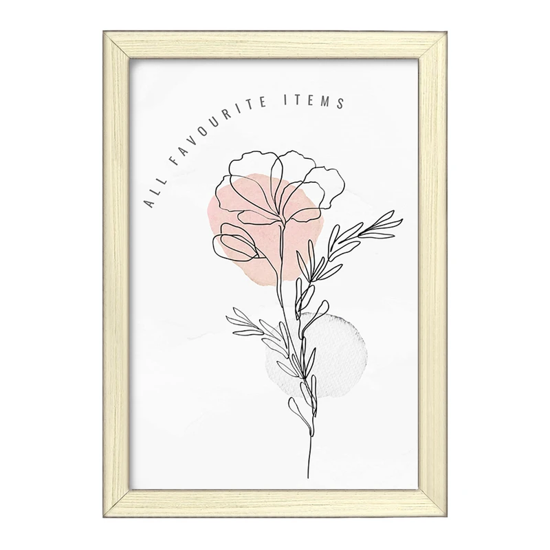 تابلو خندالو طرح دکوراتیو (decorative) کد F1545