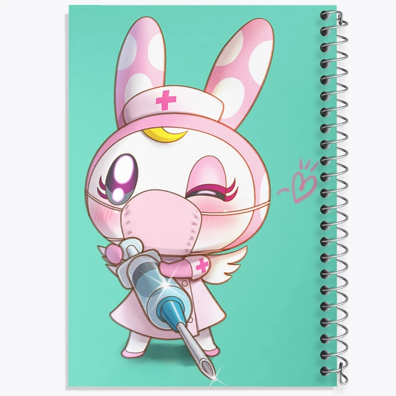 دفتر طراحی 50 برگ خندالو طرح بازی انیمال کراسینگ (Animal Crossing) کد 32632