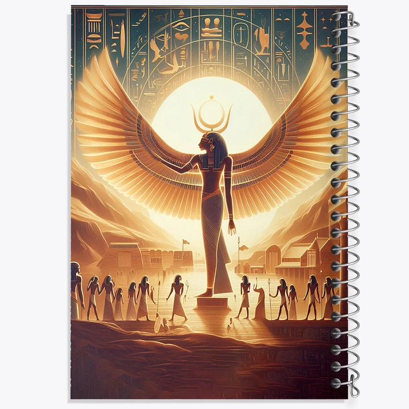 دفتر مشق 100 برگ خندالو طرح خدای مصر کد F4843