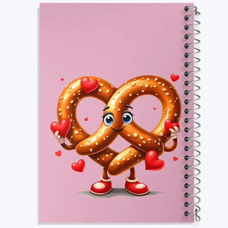 دفتر شطرنجی 50 برگ خندالو طرح نان سیمیت کیوت کد N7050