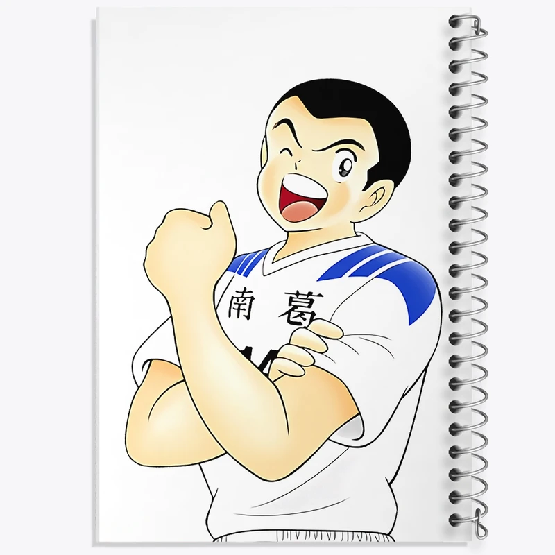 دفتر طراحی 50 برگ خندالو طرح ایشی زاکی فوتبالیست ها کد 37057