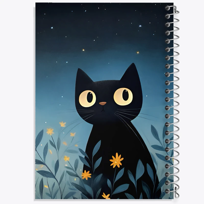 دفتر نقاشی 50 برگ خندالو طرح گربه کد F12706