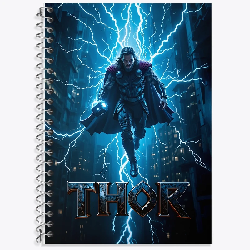 دفتر لغت 50 برگ خندالو طرح ثور مارول (Marvel) کد F12642