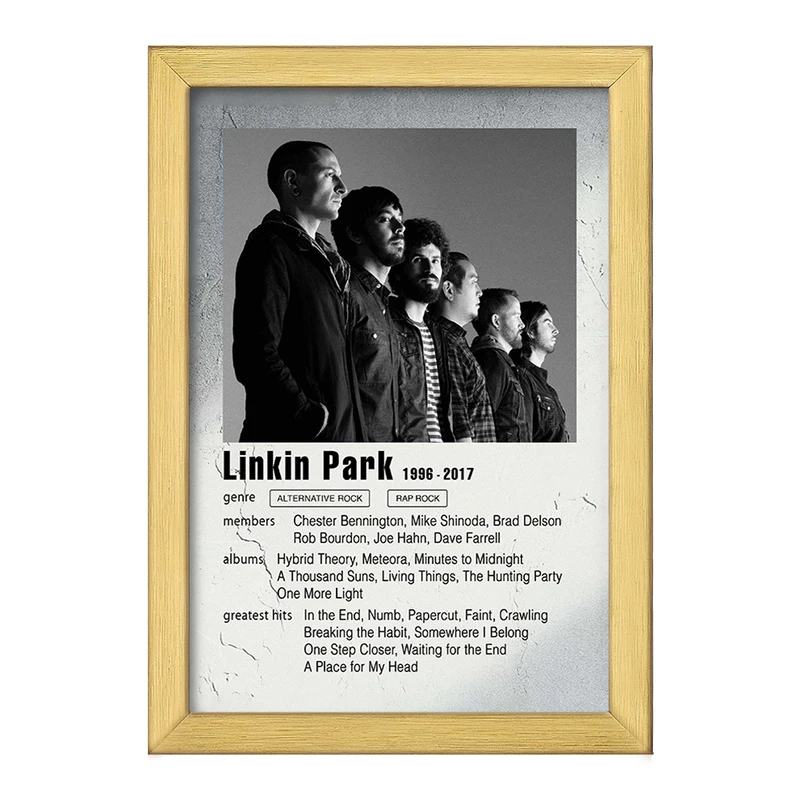 تابلو خندالو طرح لینکین پارک (Linkin Park)   کد F11235