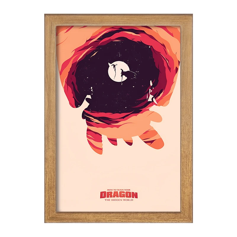 تابلو خندالو طرح چگونه اژدهای خود را تربیت کنیم کد F13568