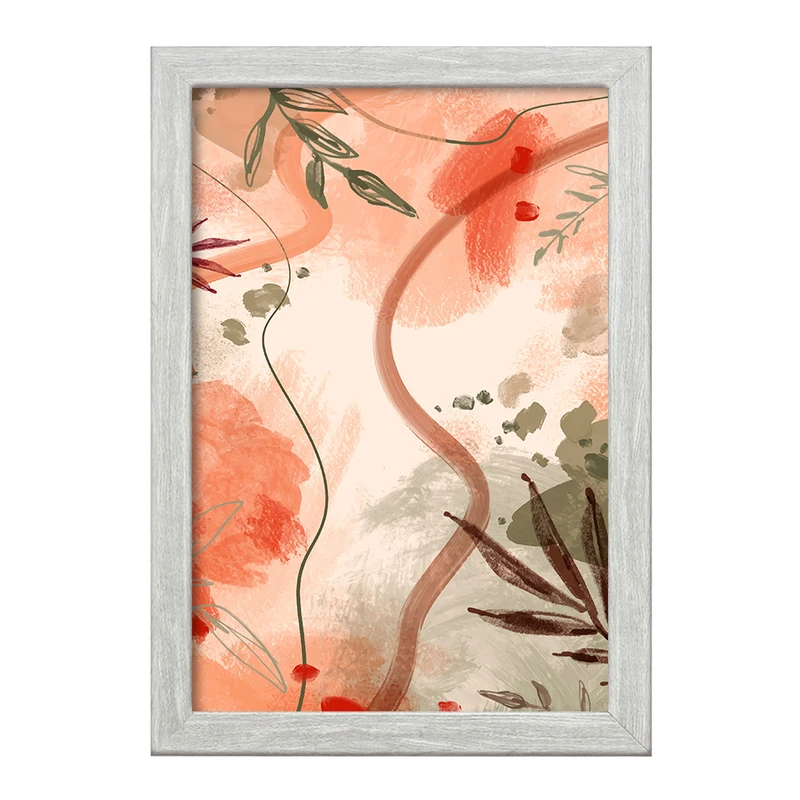 تابلو خندالو طرح دکوراتیو (decorative) کد F1528