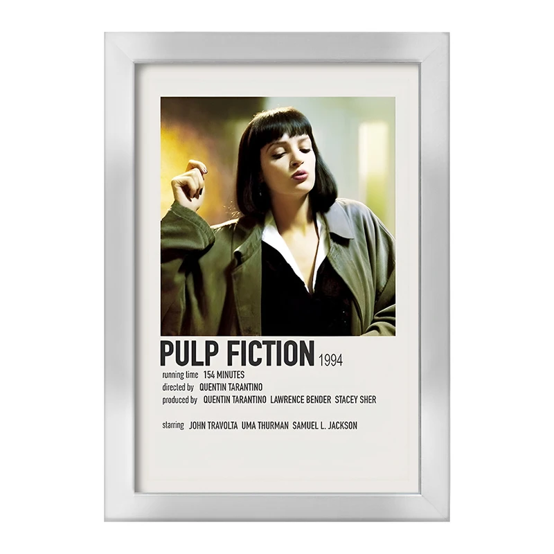 تابلو خندالو طرح پالپ فیکشن (Pulp Fiction) کد F13328
