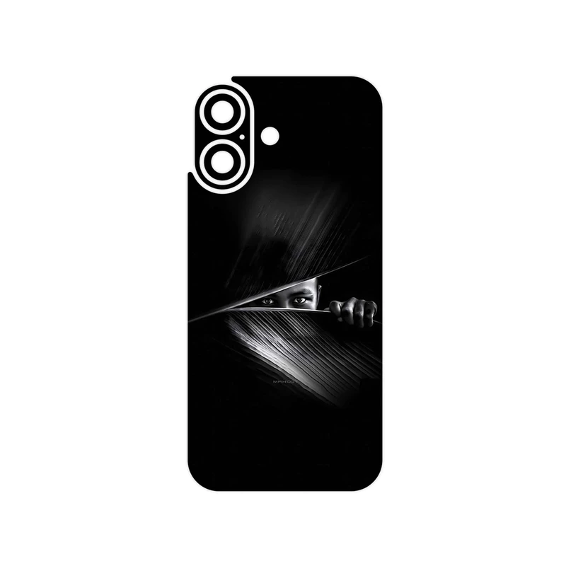 برچسب پوششی ماهوت مدل Black Portrait مناسب برای گوشی موبایل اپل iPhone 17