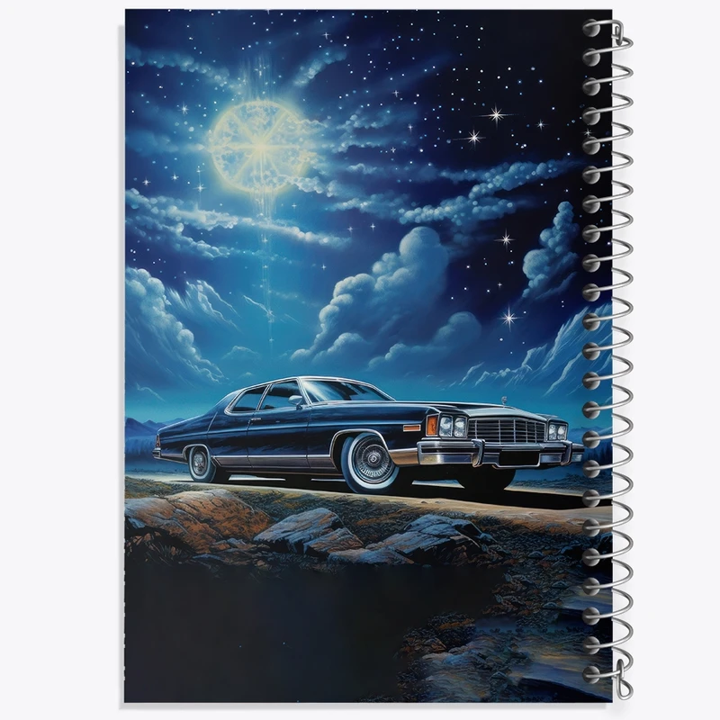 دفتر لیست خرید 50 برگ خندالو طرح ماشین کلاسیک کد F3063