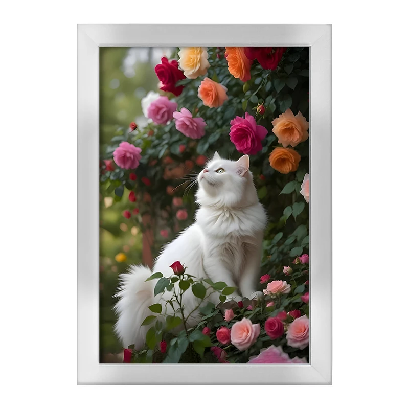 تابلو خندالو طرح گربه (Cat) کد F4328