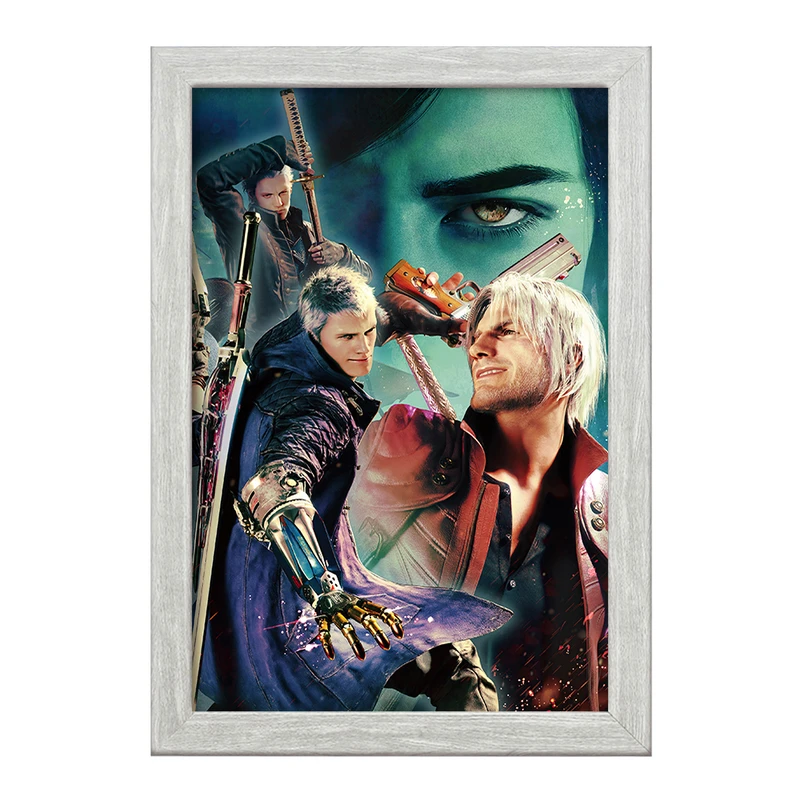 تابلو خندالو طرح بازی دویل می کرای Devil May Cry کد 30207