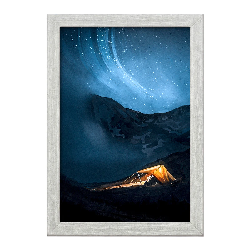 تابلو خندالو طرح کمپینگ (Camping) کد F341