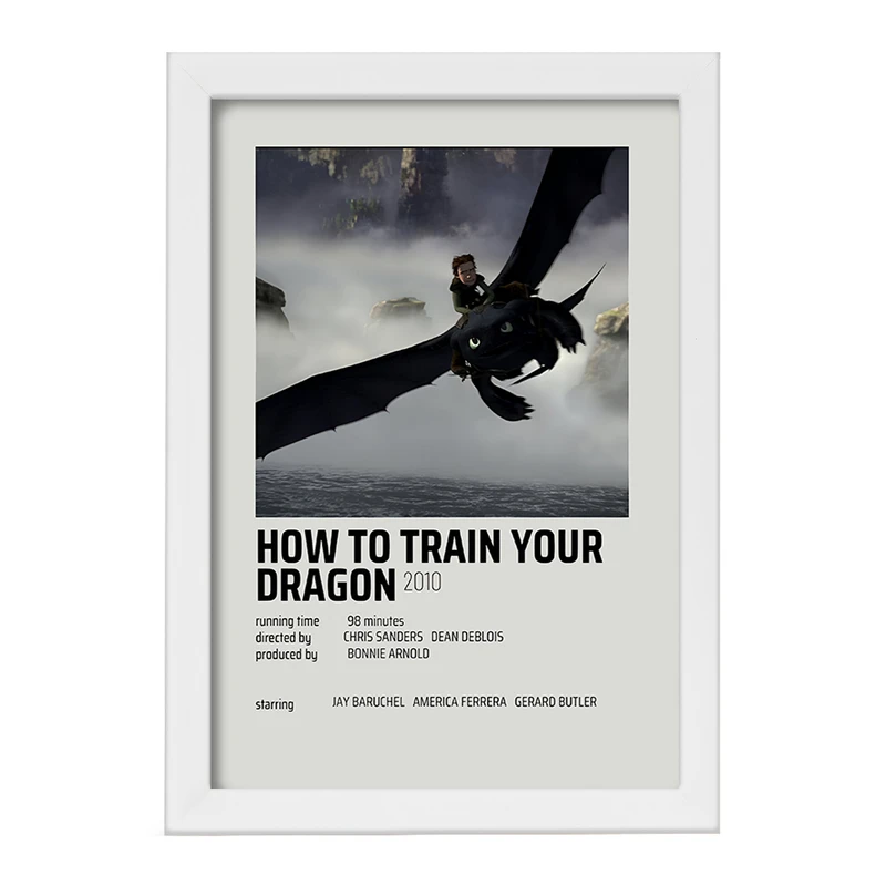 تابلو خندالو طرح چگونه اژدهای خود را تربیت کنیم کد F13183