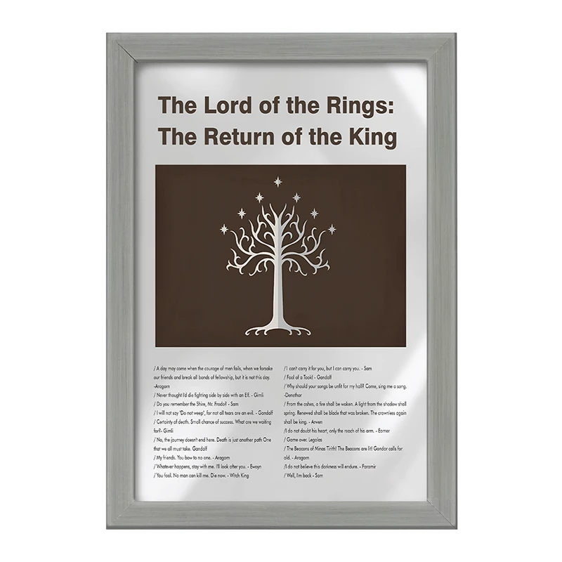 تابلو خندالو طرح ارباب حلقه ها (The Lord of the Rings) کد F13834
