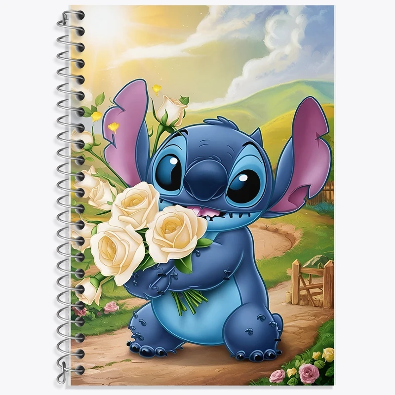 دفتر لغت 50 برگ خندالو طرح استیچ کد F11005