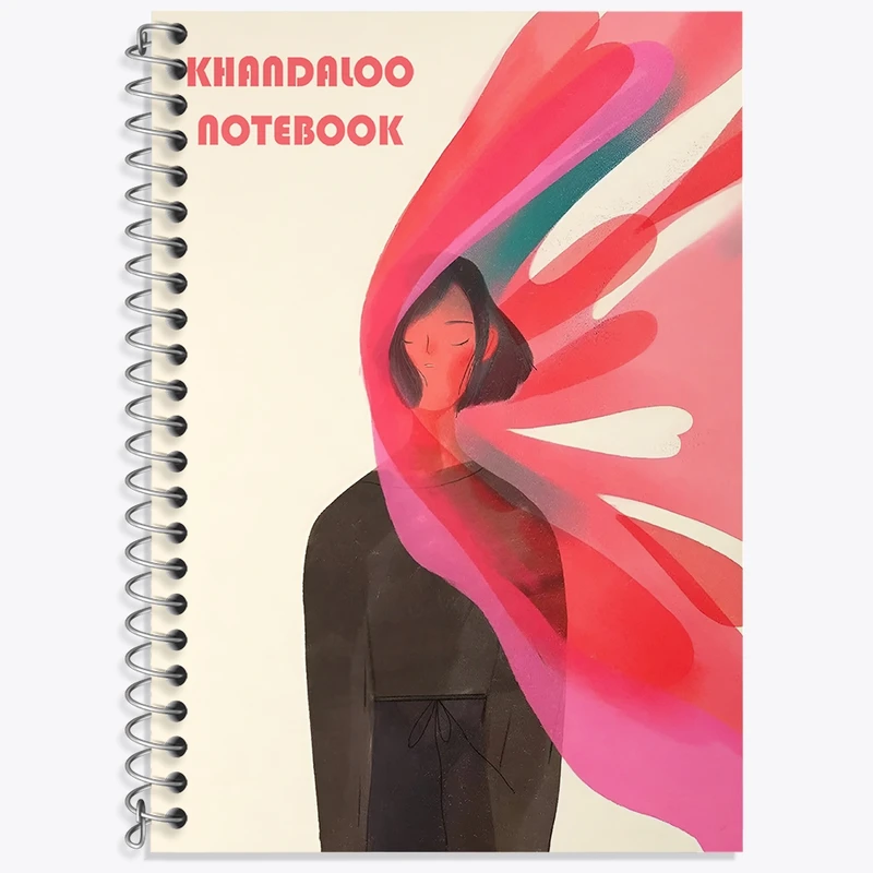 دفتر لغت 50 برگ خندالو طرح دخترانه فانتزی کد N8635