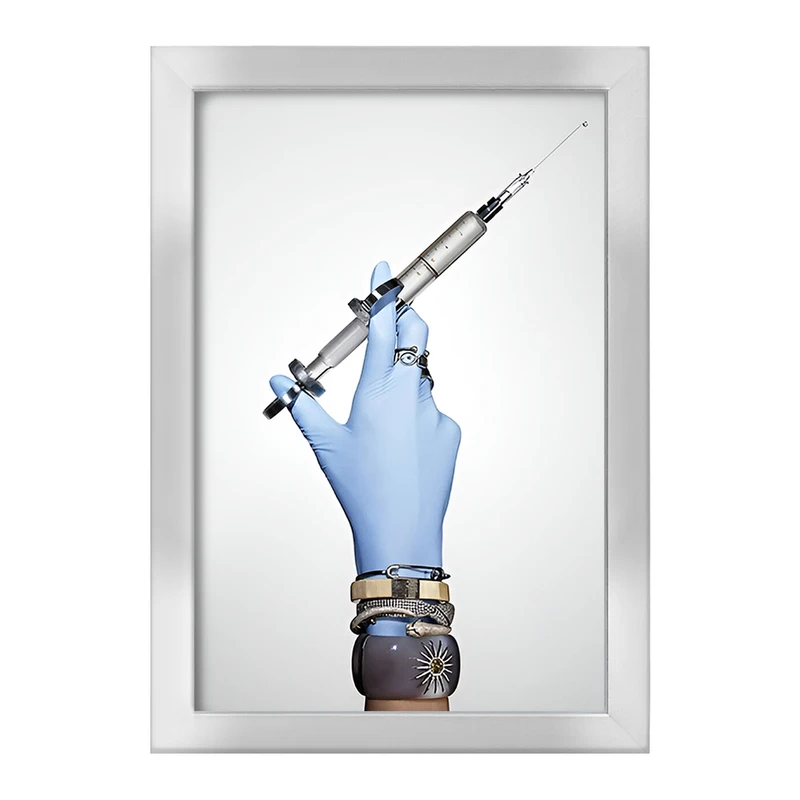 تابلو خندالو طرح بوتاکس  کد F10270