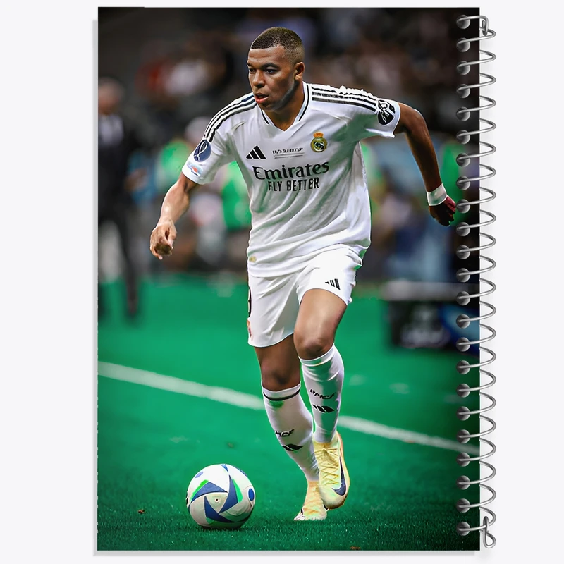 دفتر لیست خرید 50 برگ خندالو طرح کیلیان امباپه کد F4613