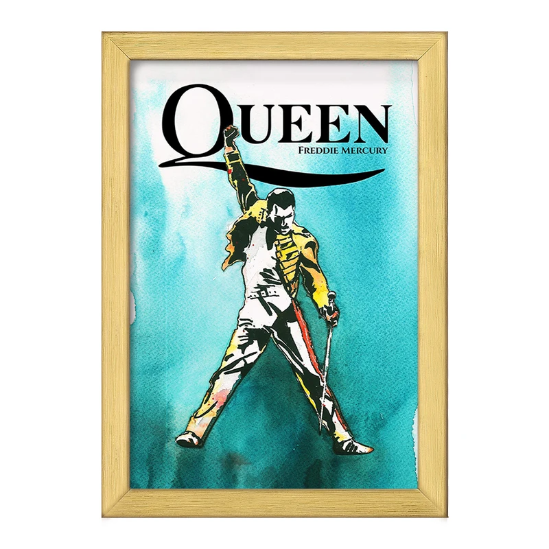 تابلو خندالو طرح فردی مرکوری (Freddie Mercury) کد F11452