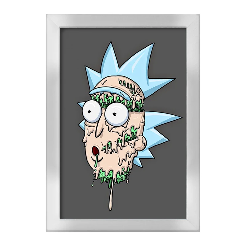 تابلو خندالو طرح ریک و مورتی Rick and Morty  کد 3208
