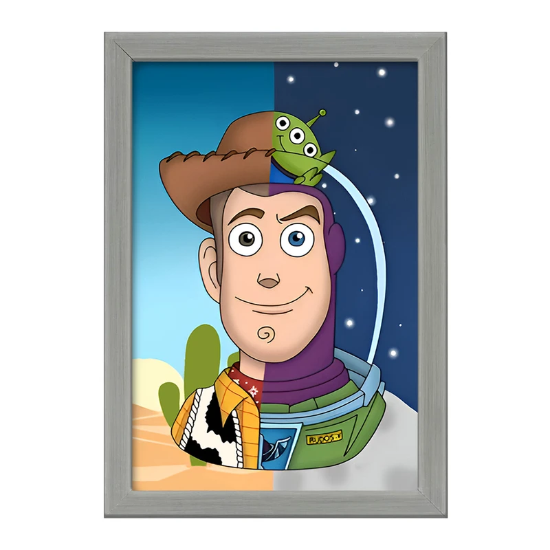 تابلو خندالو طرح داستان اسباب بازی ها (Toy Story) کد F7248