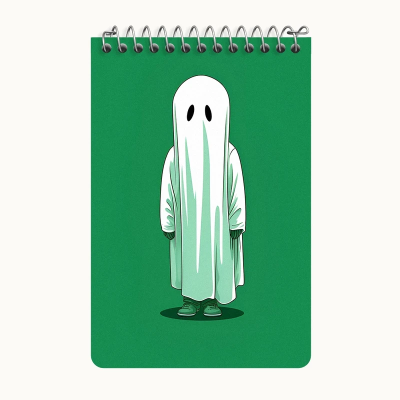 دفتر یادداشت 50 برگ خندالو طرح روح کد F11120