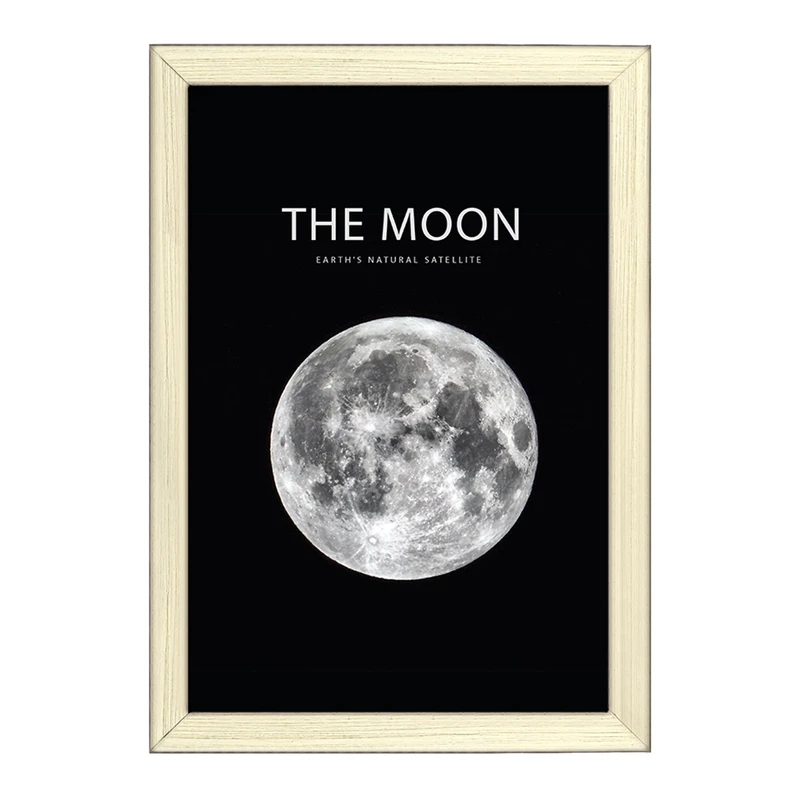 تابلو خندالو طرح ماه (Moon) کد F1601