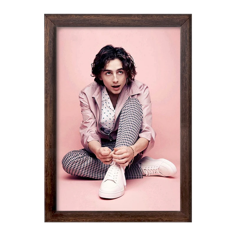 تابلو خندالو طرح تیموتی شالامی Timothée Chalamet  کد 19277