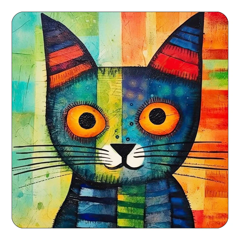 مگنت کاکتی طرح حیوانات رنگی مدل mp25699