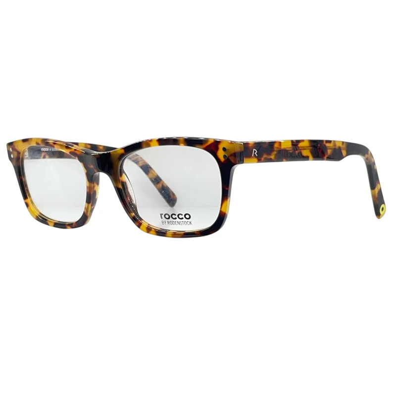 فریم عینک طبی مستطیلی رودن اشتوک مدل RR420 B مناسب برای صورت گرد