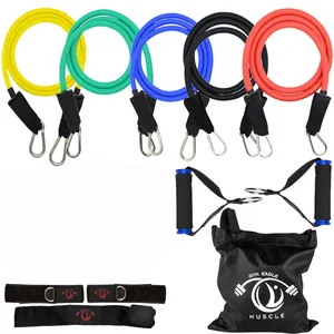 کش مقاومتی جیم ایگل مدل 2019 CrossFit BAND مجموعه 11 عددی