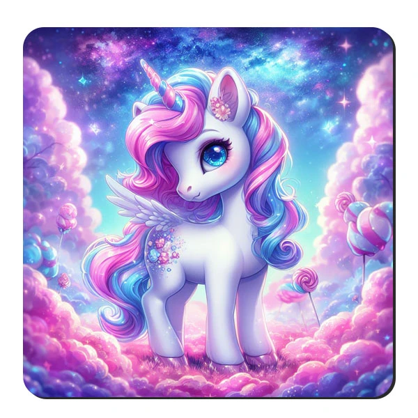  زیر لیوانی طرح تک شاخ کد nzl311