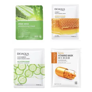 ماسک صورت بایو آکوا مدل 02 وزن 25 گرم بسته 4 عددی