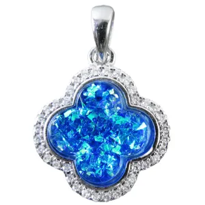 آویز گردنبند نقره زنانه کد 2533