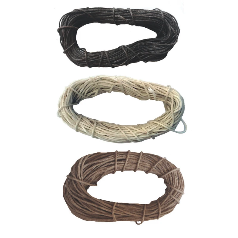 نخ دوخت چرم مدل موم زده کد 3RAN60 مجموعه 3 عددی