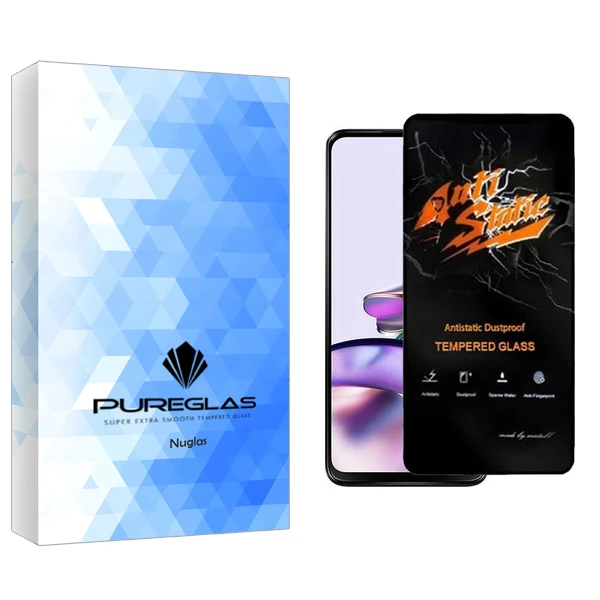 محافظ صفحه نمایش پیور گلس مدل NueGlas Antistatic مناسب برای گوشی موبایل موتورولا Moto G13