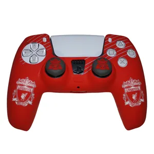 دسته بازی پلی استیشن 5 مدل JP liverpool به همراه روکش آنالوگ