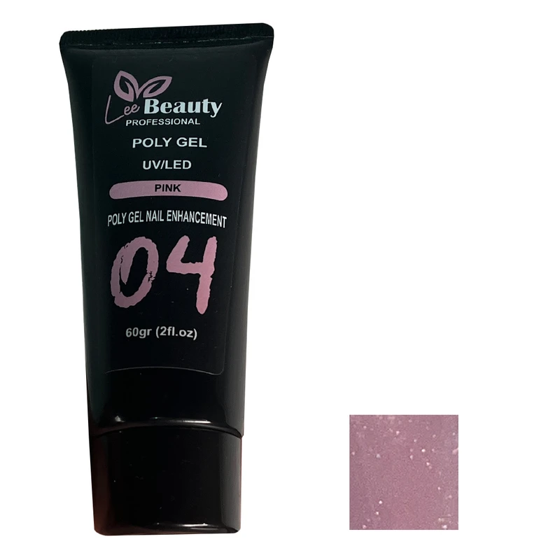 پلی ژل کاشت ناخن لی بیوتی مدل 03 حجم 60 میلی لیتر