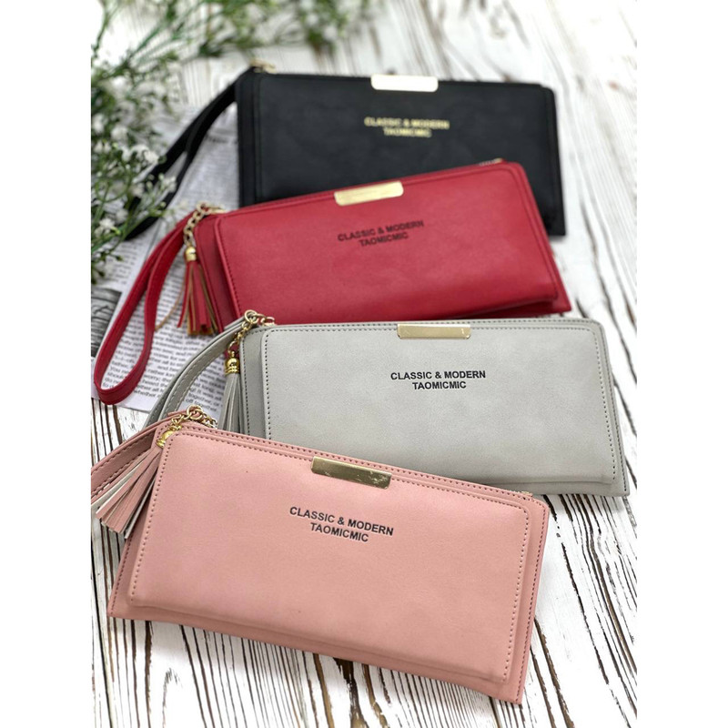 کیف پول زنانه مدل پشت زیپ دار کد KZD18-290